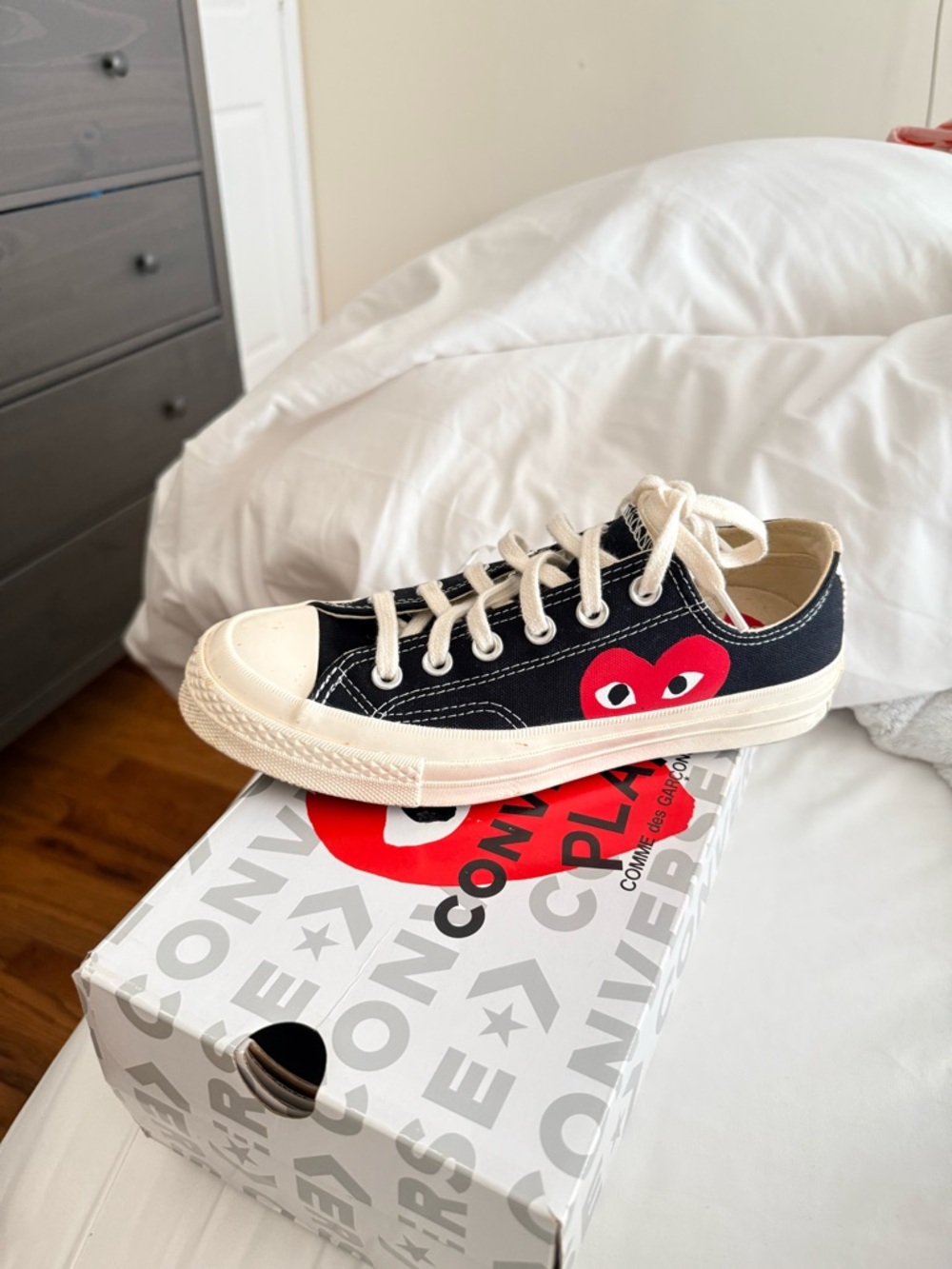 Comme Des Garçons Play Sneakers